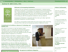 Tablet Screenshot of greenspringendo.com